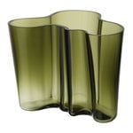 Vases, Aalto vase 160 mm, moss green, Green