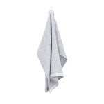 Asciugamani da bagno, Asciugamano Terva, bianco - grigio, Grigio