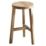 Bar stools & chairs, Lonna bar stool, 66 cm, oak, Natural
