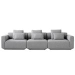 Develius D modular sofa with cushions, Fiord 151