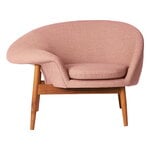 Armchairs & lounge chairs, Fried Egg lounge chair, pale rose, Pink