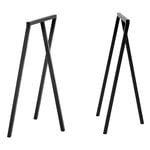 Dining tables, Loop Stand high frame, 2 pcs, black, Black