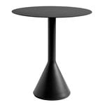Tables de jardin, Table Palissade Cone, 70 cm, anthracite, Noir