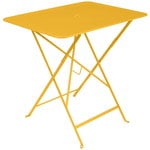 Patio tables, Bistro table, 77 x 57 cm, honey, Yellow