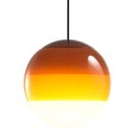Pendant lamps, Dipping Light 30 pendant, amber, Orange