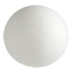 Pendelleuchten, Papier-Lampenschirm, 80 cm, Weiß, Weiß