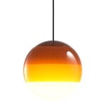 Pendant lamps, Dipping Light 20 pendant, amber, Orange