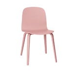 Visu chair, wood base, rose Visu chair, wood base, rose