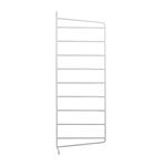 Scaffali modulari, Pannello laterale String 50 x 20 cm, set di 1, bianco, Bianco