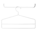 Coat hangers, String hanger set, 4 pcs, white, White