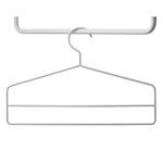 Coat hangers, String hanger set, 4 pcs, grey, Gray