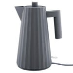 Kettles, Plissé electric kettle 1,7 L, grey, Gray