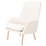 Day Wool lounge chair, off white - birch Day Wool lounge chair, off white - birch