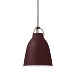 Caravaggio P1 pendant, dark sienna, 3 m cord Caravaggio P1 pendant, dark sienna, 3 m cord