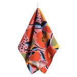 Rosarium kitchen towel 47 x 70 cm, pink-blue-red Rosarium kitchen towel 47 x 70 cm, pink-blue-red