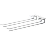 Shelving units, String hanger rack 30 cm, 2-pack, white, White
