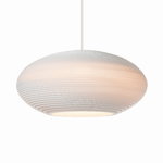Disc16 pendant, white Disc16 pendant, white
