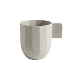 Paper Porcelain coffee cup, light grey Paper Porcelain coffee cup, light grey