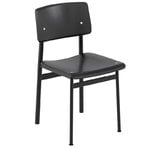 Dining chairs, Loft chair, black, Black