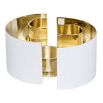 Infinity candle holder, small, white Infinity candle holder, small, white