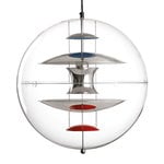 Riippuvalaisimet, VP Globe riippuvalaisin, 50 cm, kiillotettu alumiini, Hopea