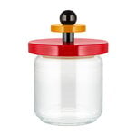 Jars & boxes, Sottsass jar 75 cl, red, Red