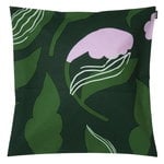 Kasvio cushion cover 50 x 50 cm, green-lilac Kasvio cushion cover 50 x 50 cm, green-lilac