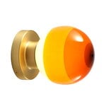 Wall lamps, Dipping Light A2-13 wall lamp, amber - brass, Gold