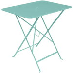 Patio tables, Bistro table, 77 x 57 cm, blue lagoon, Turquoise