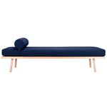 Nap Wool daybed, dark blue - birch Nap Wool daybed, dark blue - birch
