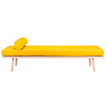 Nap Wool daybed, saffron - birch Nap Wool daybed, saffron - birch