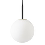 TR Bulb pendant, black - matte opal TR Bulb pendant, black - matte opal