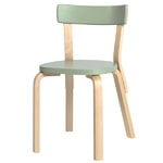 Artek Aalto chair 69, green