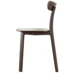 Vitra All Plastic Chair, brown