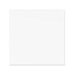 Bacheche e lavagne, Lavagna in vetro Mood Wall, 50 x 50 cm, pure, Bianco