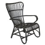 Vintage tuoli, musta