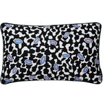 Broidered cushion 57 x 35 cm, Grey Matter Broidered cushion 57 x 35 cm, Grey Matter