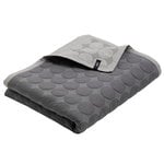 Mega Dot bed cover, dark grey