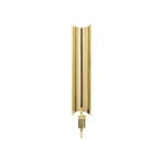 Skultuna Reflex sconce, polished brass