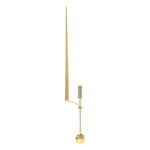 Skultuna Pendel sconce, polished brass