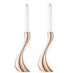 Cobra candlestick L, set of 2, rose gold Cobra candlestick L, set of 2, rose gold