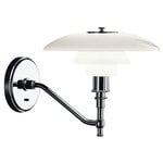 , PH 3/2 wall lamp, Silver