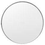 Specchio Darkly, grande, alluminio Specchio Darkly, grande, alluminio