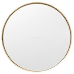 Menu Specchio Darkly, grande, ottone