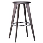 Tabouret Haut bar stool, dark oak Tabouret Haut bar stool, dark oak