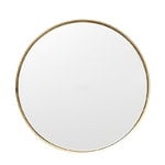 Specchio Darkly, medio, ottone Specchio Darkly, medio, ottone