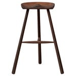 Shoemaker Chair No. 78 bar stool, smoked oak