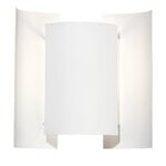 , Butterfly wall lamp, white, White