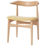Dining chairs, Cow Horn chair, oiled oak - vanilla, Natural