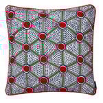 Broidered cushion 50 x 50 cm, Cells Broidered cushion 50 x 50 cm, Cells